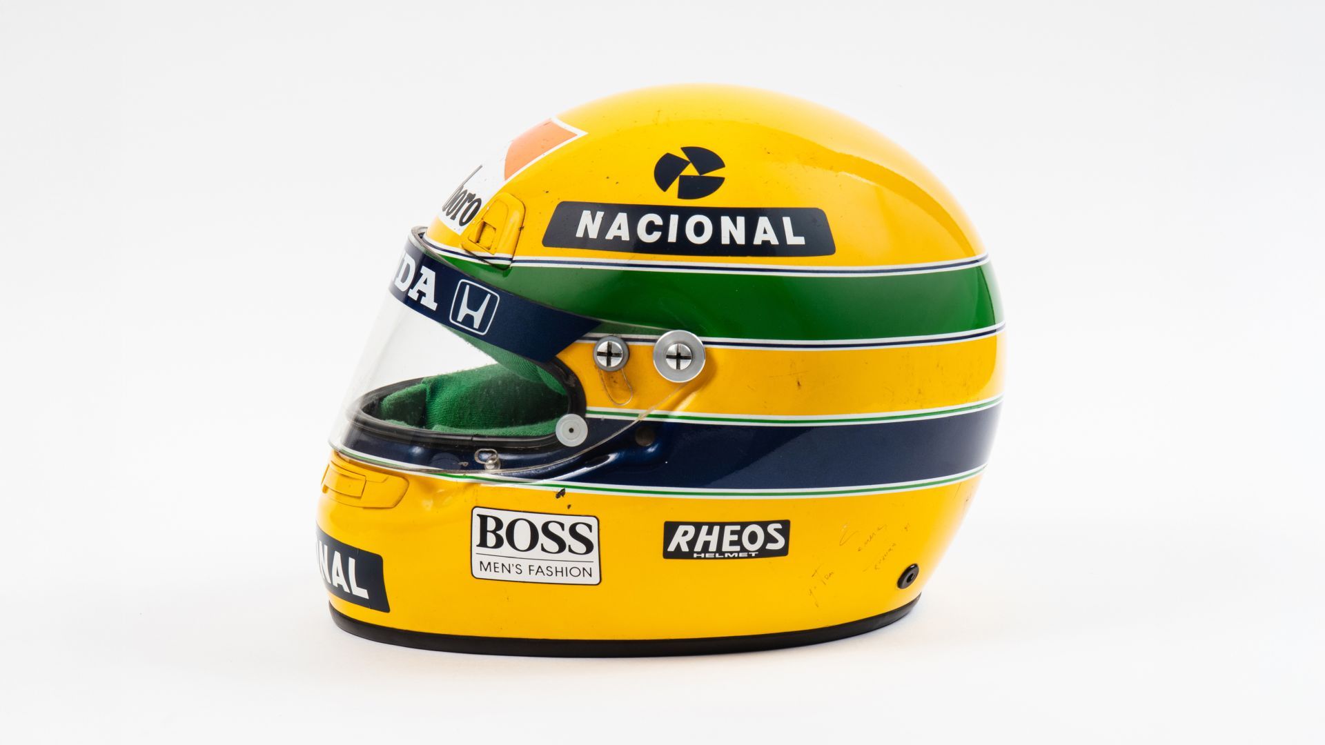 Ostatni tytuł Ayrtona Senny i wyjątkowy kask z GP Japonii