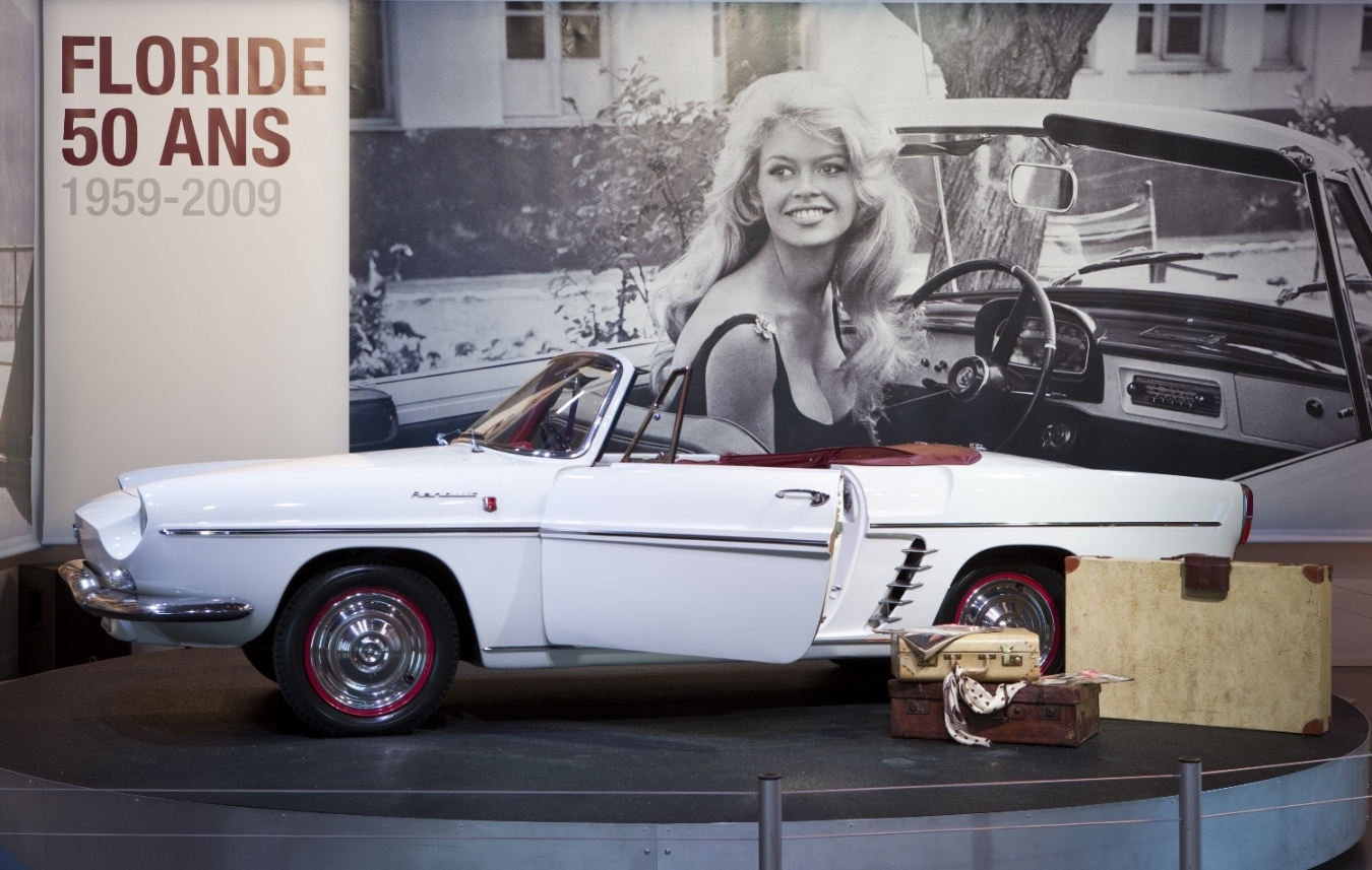 Brigitte Bardot i Renault Floride
