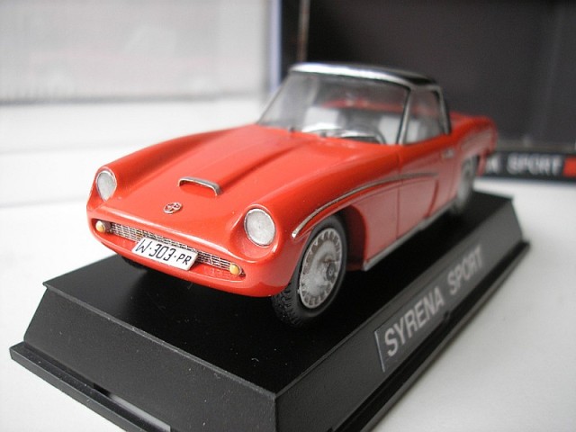 Syrena Sport w skali 1:43