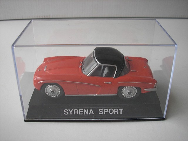 Syrena Sport w skali 1:43