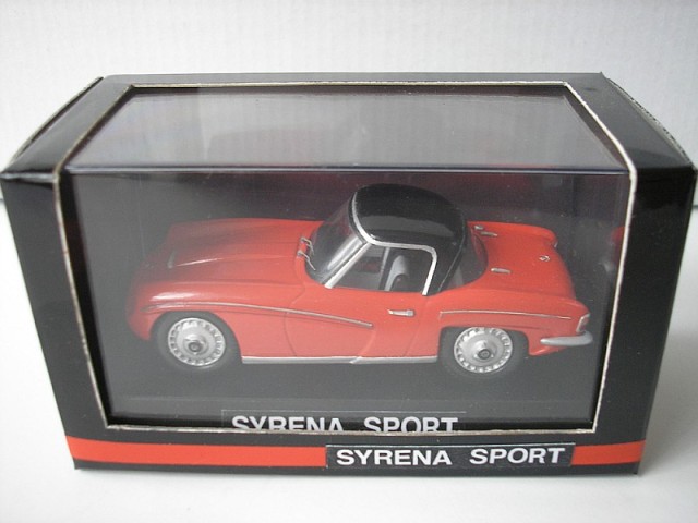 Syrena Sport w skali 1:43