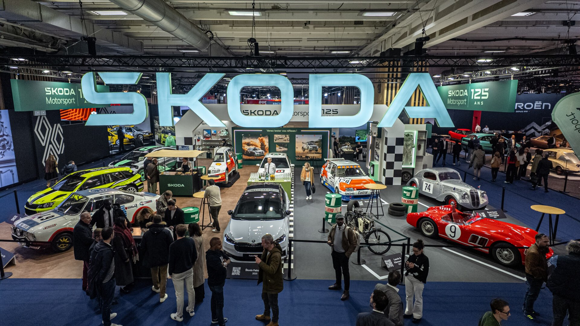 125 lat pasji i rywalizacji - Škoda Motorsport na jubileuszowym Rétromobile