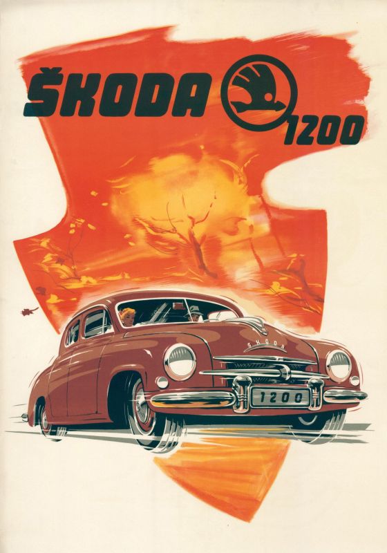 Sztuka reklamy na czterech kołach - jak Škoda oczarowała Zachód