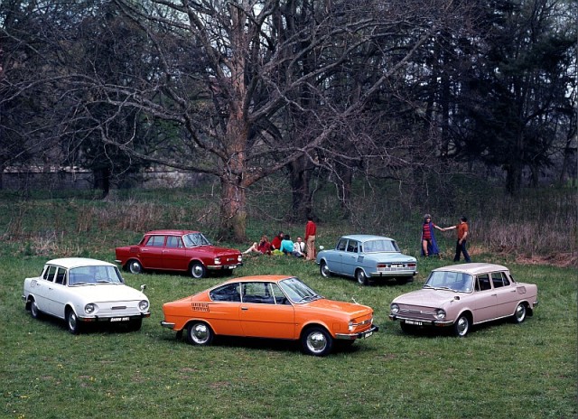 Škoda 110 R Coupé (pomarańczowa)
