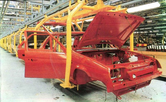Mladá Boleslav - linia technologiczna