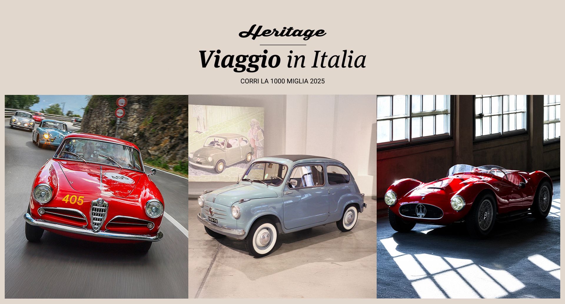 1000 Miglia 2025 - Alfa, Fiat i Maserati w hołdzie historii i przyszłości