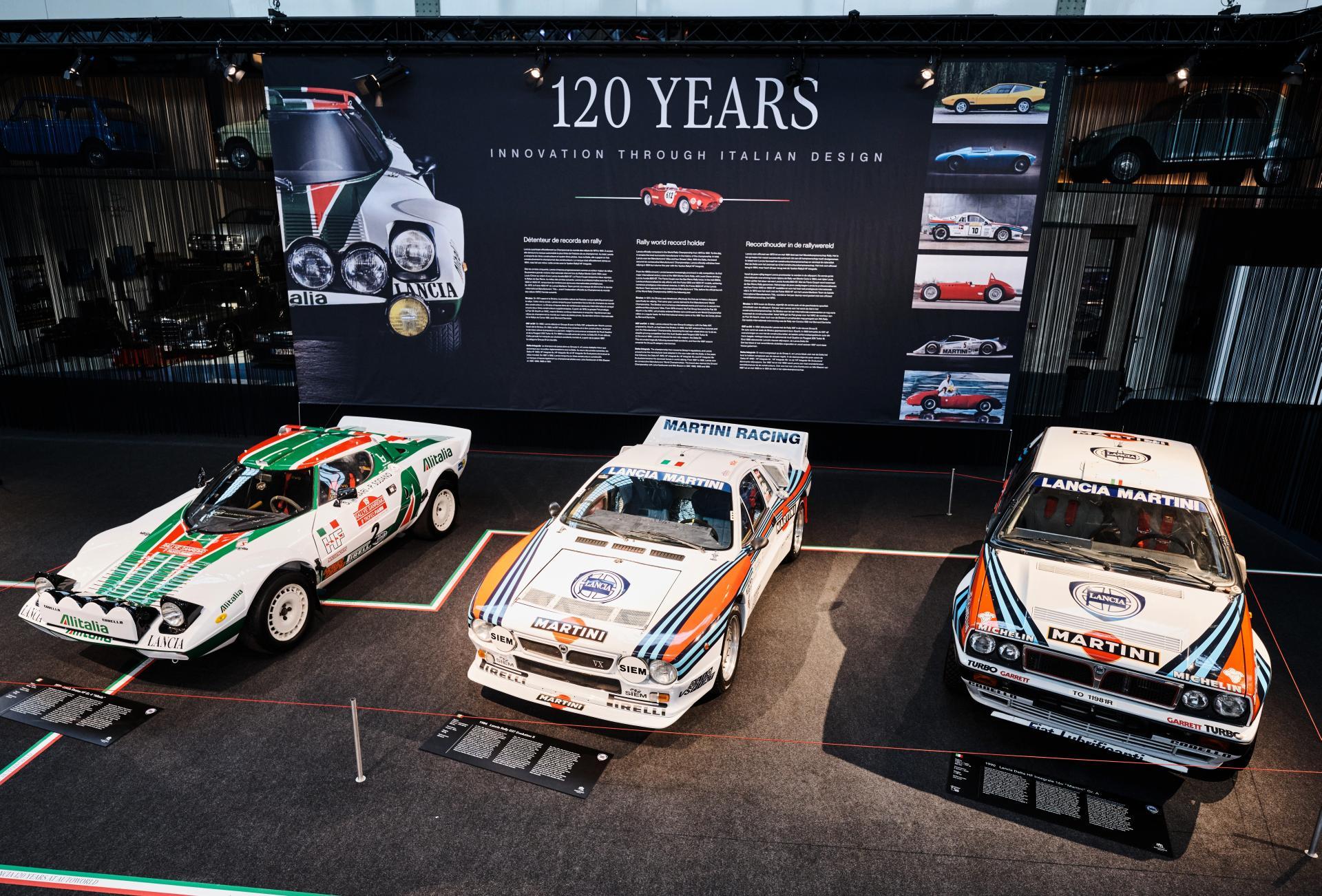 Jubileuszowa wystawa z okazji 120 lat marki Lancia w muzeum Autoworld