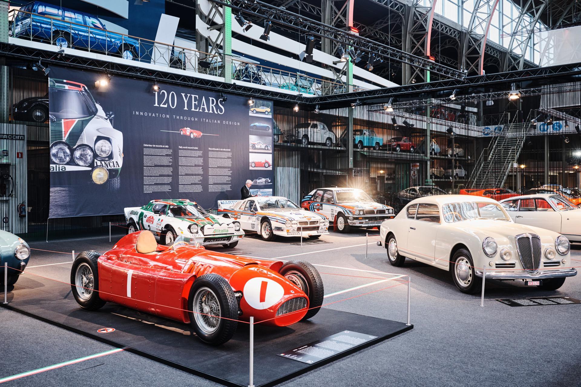 Jubileuszowa wystawa z okazji 120 lat marki Lancia w muzeum Autoworld