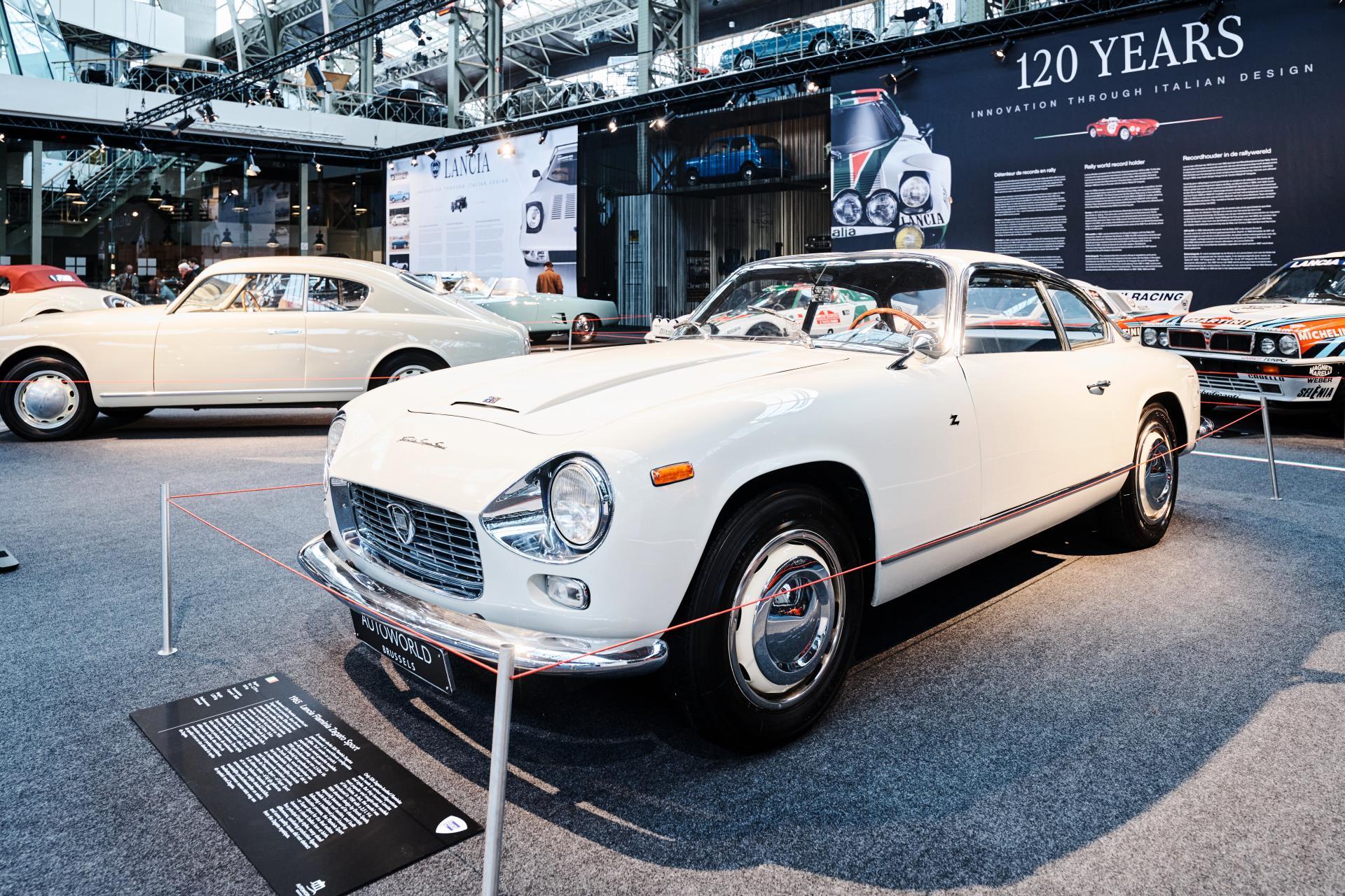 Jubileuszowa wystawa z okazji 120 lat marki Lancia w muzeum Autoworld
