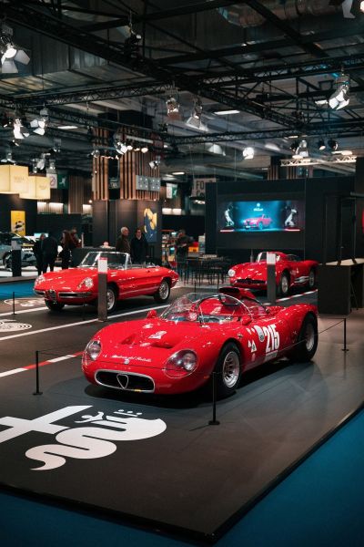 "Roads of Emotion" - Alfa Romeo opowiada swoją historię na Rétromobile