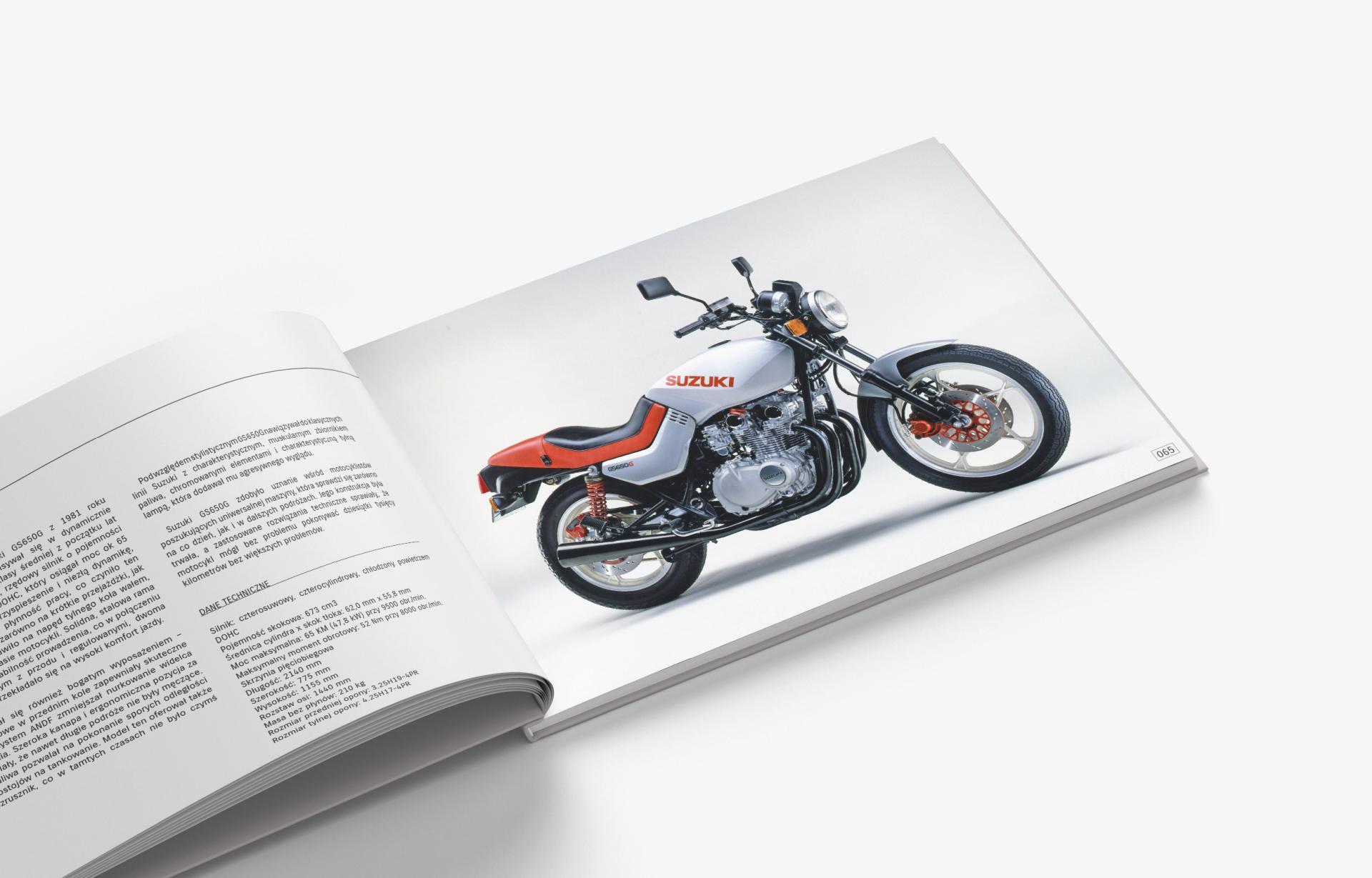 Historia kultowych motocykli Suzuki w okolicznościowym albumie