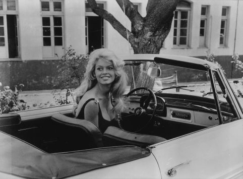Brigitte Bardot i Renault Floride