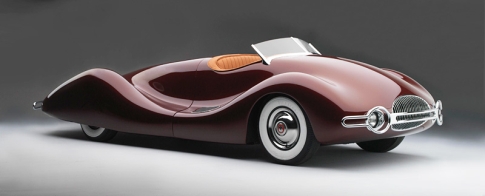 Norman E. Timbs i jego Buick Streamliner z 1948 roku