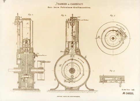Słynny patent Gottlieba Daimlera