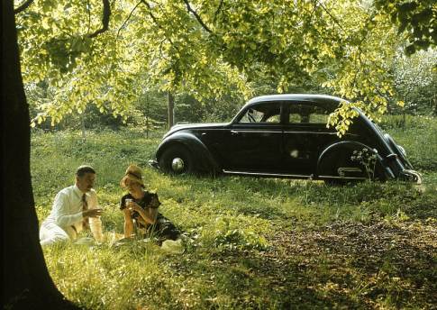 Volvo PV36 na targach Techno-Classica w Essen