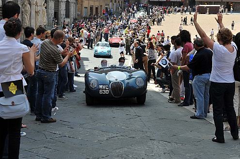 Obchody 75-lecia marki Jaguar na Mille Miglia 2010