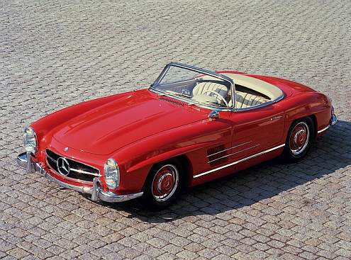 Najlepszy na upał – Mercedes-Benz 300SL Roadster