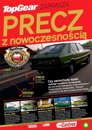 TopGear zaprasza na rajd „PRECZ z nowoczesnością”