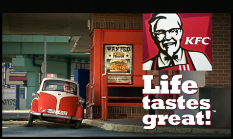 BMW Isetta w reklamie KFC