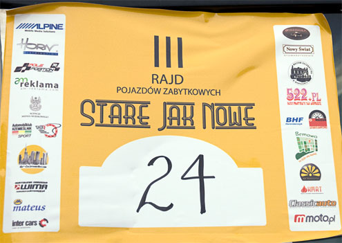 III Rajd Pojazdów Zabytkowych „STARE JAK NOWE” – relacja