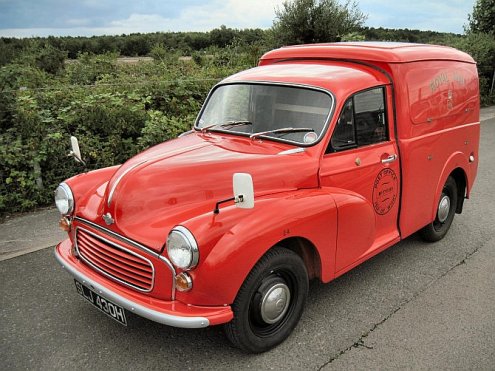 Royal Mail Morris Minor na aukcji charytatywnej