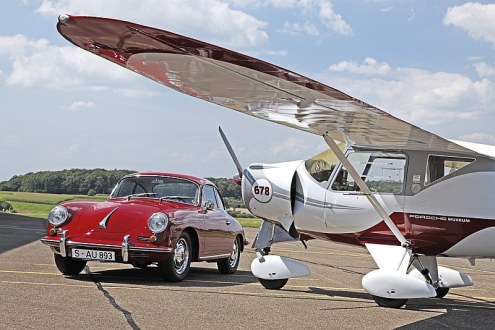 „Latające Porsche” – samolot z silnikiem od Porsche 356