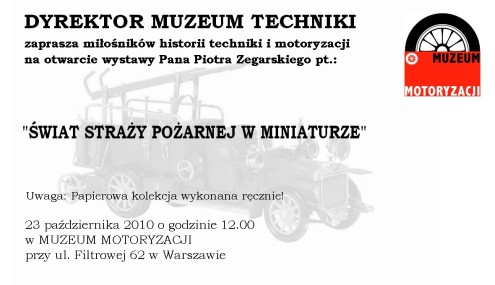 Świat Straży Pożarnej w miniaturze