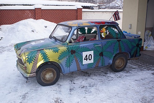 Trabant od Moto Orkiestry Świątecznej Pomocy