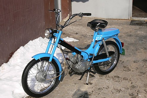 Romet 750 w warszawskim Muzuem Motoryzacji