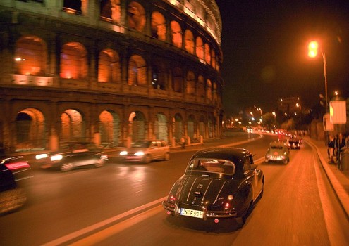 DKW Monza oraz DKW F 91 na trasie Mille Miglia 2012