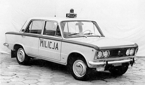 Polski Fiat 125p Milicyjny