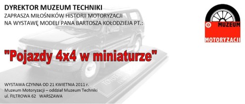 Pojazdy 4×4 w miniaturze