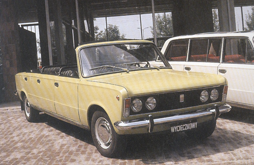 Fiat 125p „Jamnik” wersja otwarta