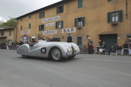 Jaś Fasola w Mille Miglia 2011