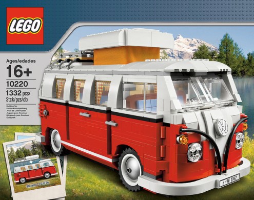 Volkswagen Camper z klocków LEGO