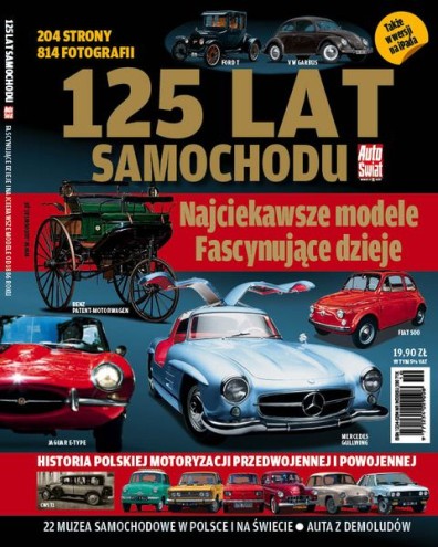 125 lat motoryzacji w albumie tygodnika „Auto Świat”
