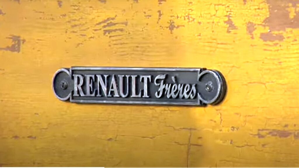 Mleczarz i jego małe żółte Renault