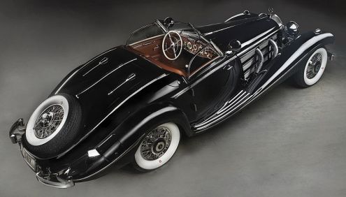 Baronowa von Krieger i jej Mercedes-Benz 540 K Special Roadster