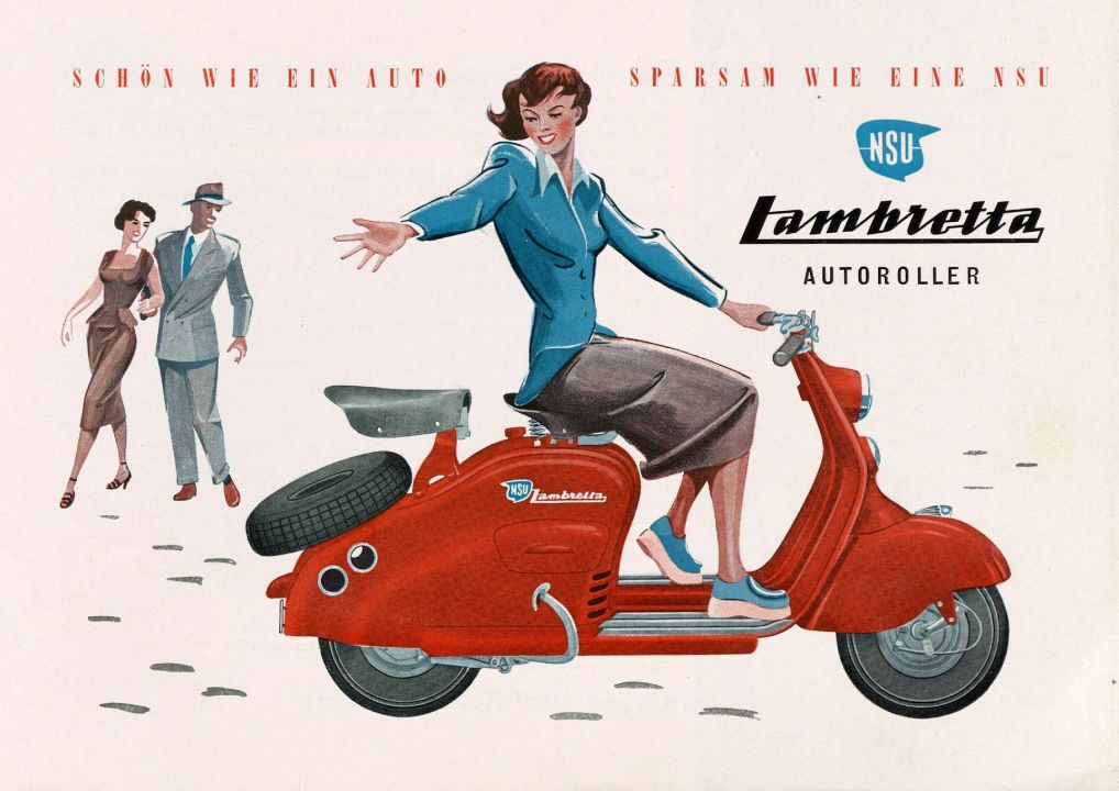 Włoski styl w niemieckim wykonaniu – NSU Lambretta