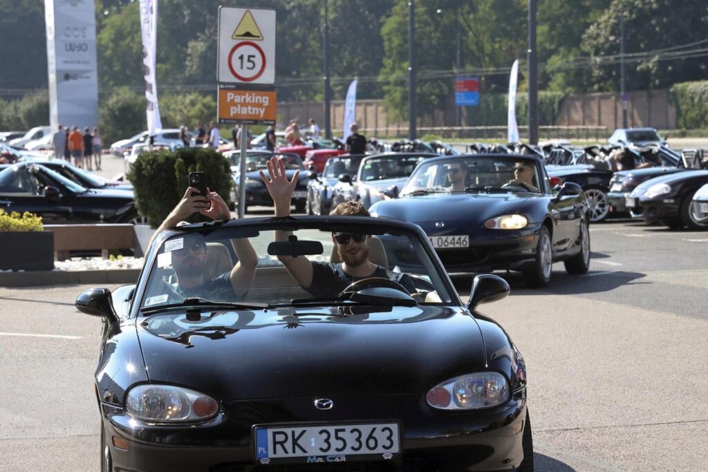 MX-5 Klub Polska – rekordowy finał zlotu w Warszawie