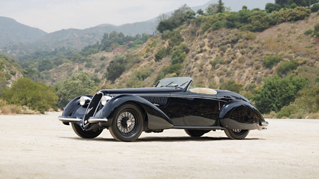 Alfa Romeo 8C 2900B Lungo Spider – sportowa ikona lat 30.