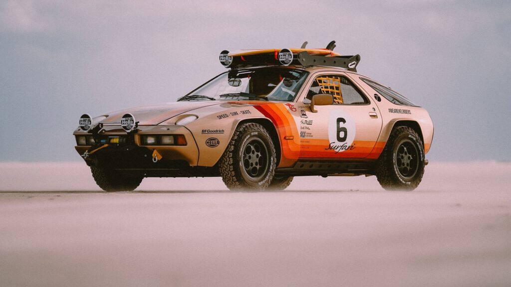 Porsche 928 'Surfari’ – pasja do samochodów, surfing i morze