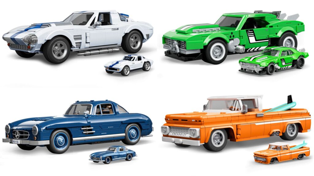 Mattel Brick Shop - Mattel i Hot Wheels wkraczają w świat klocków