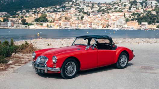 MG A 1500 Roadster - klasyk kina i romantyzmu z Lazurowego Wybrzeża