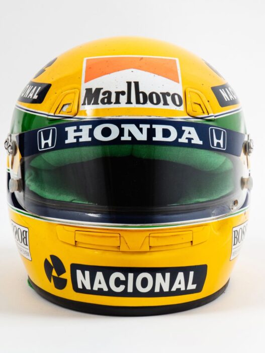 Ostatni tytuł Ayrtona Senny i wyjątkowy kask z GP Japonii