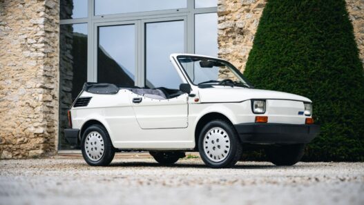 Fiat 126 BIS jako kabriolet - mały samochód ale wielka frajda