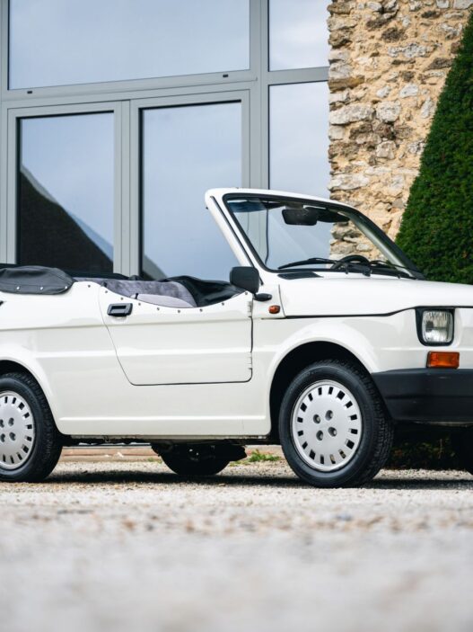 Fiat 126 BIS jako kabriolet - mały samochód ale wielka frajda