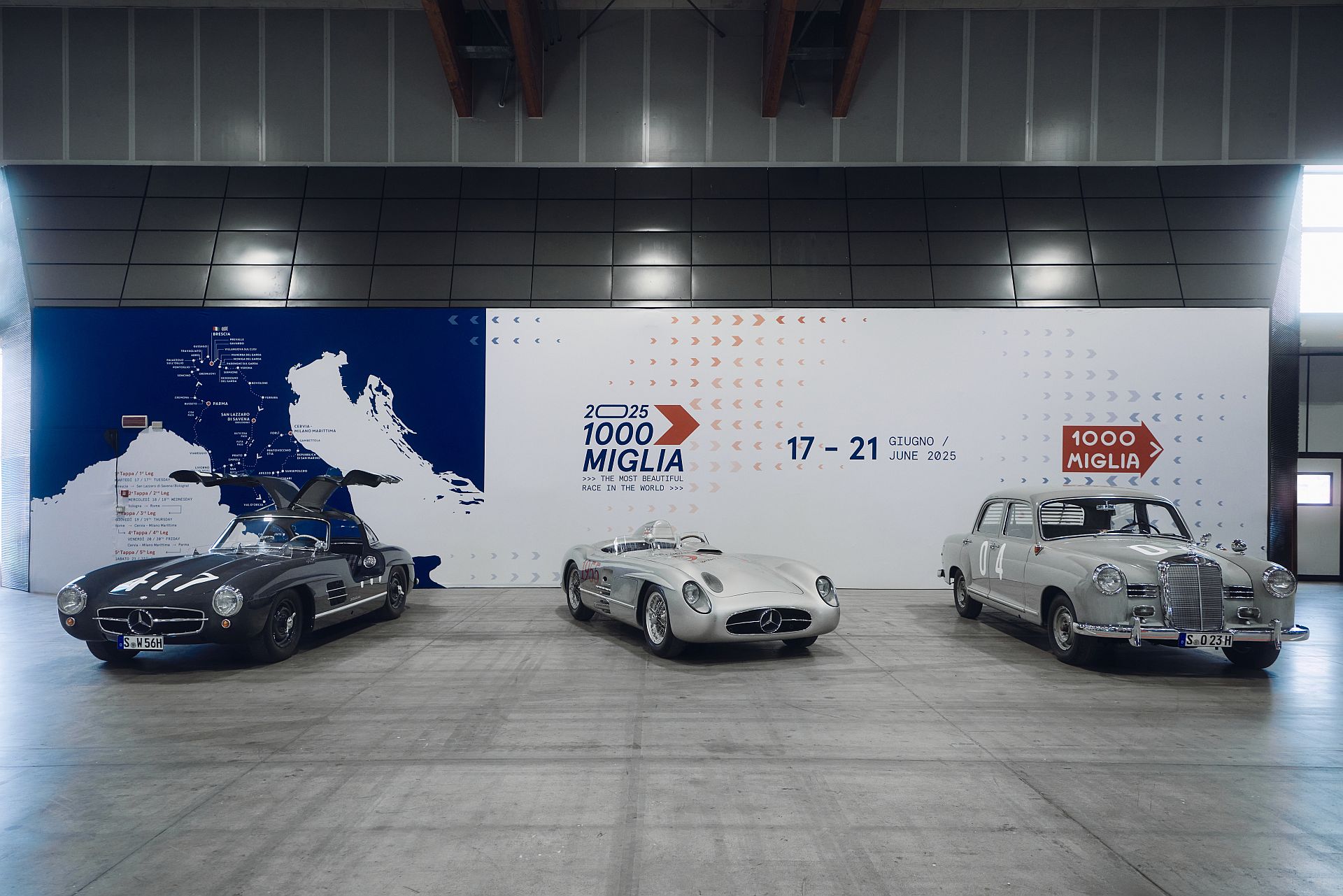 70 lat legendy - Mercedes-Benz świętuje zwycięstwo w Mille Miglia 1955