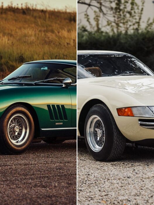 Dwa rzadkie Ferrari 275 GTB/4 i Daytona „Plexi” wystawione pod młotek