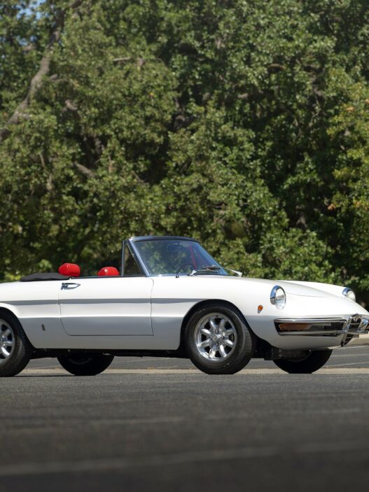 Alfa Romeo 1750 Spider nazywana przez Włochów "osso di seppia", czyli kość mątwy